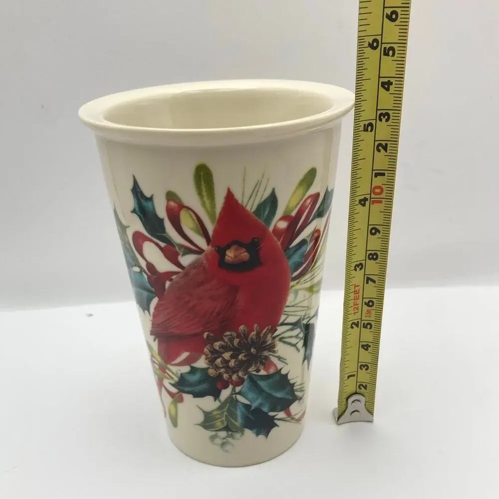 Lenox Winter Greetings Travel Mug-No Lid